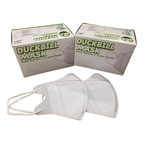 ECO GREEN - Masker Duckbill / Masker Duckbill 50's Eco Green