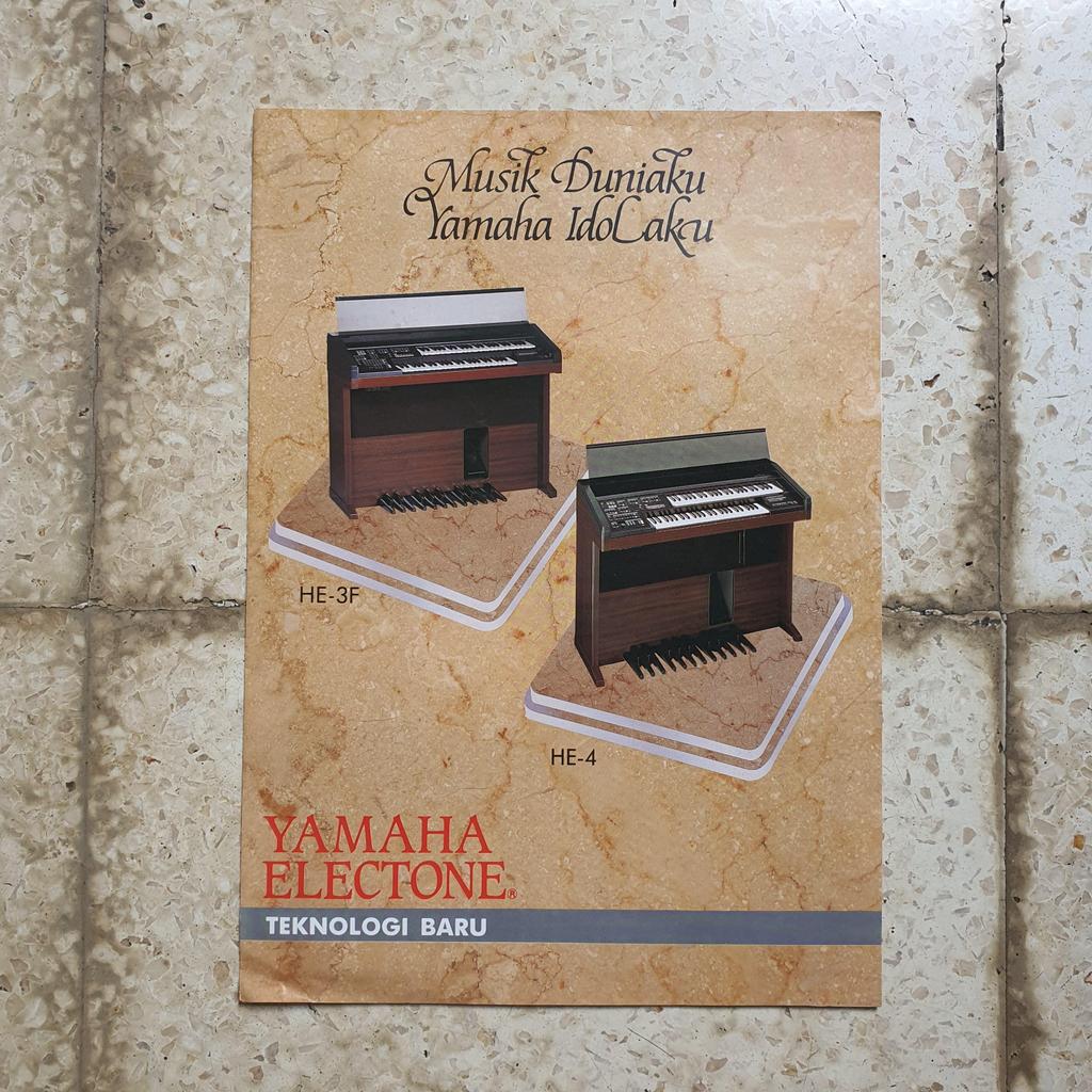 brosur yamaha music electone