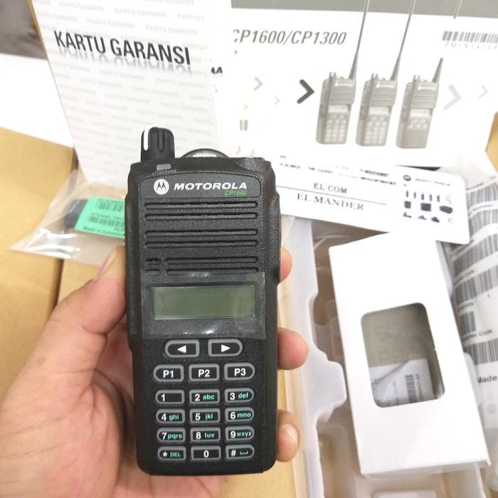 HT MOTOROLA CP 1660 UHF ORIGINAL RESMI - HT MOTOROLA CP1660 UHF ORI