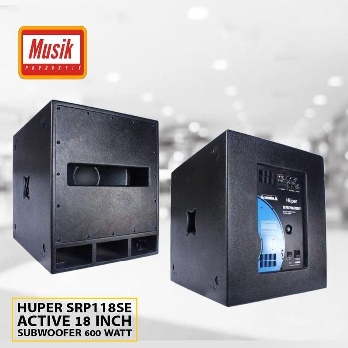 Speaker Aktif Subwoofer HUPER SRP118SE / SRP 118SE. / SRP-118SE
