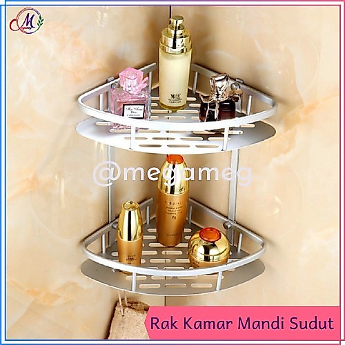 Rak Kamar Mandi Sudut / Rak Sudut Kamar Mandi