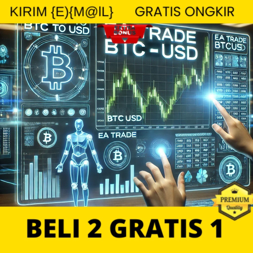 ROBOT EA FOREX BITCOIN BTCUSD PADU 2025 MT4 (BUKAN BUKU)