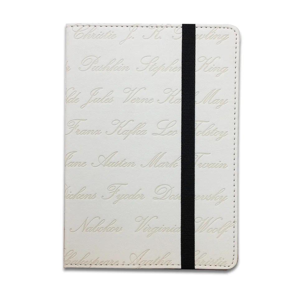 Universal Case Cover for 6 inch Ereader for kobo for Kindle for Pocketook Ereader embossed with auth