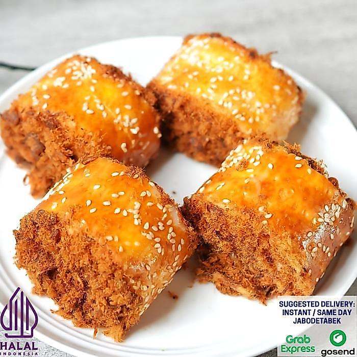 [PROMO] Roti Abon Gulung Orilla Bakery 8 Pcs Abon Sapi Premium & Menggunakan Butter Wisjman Asli