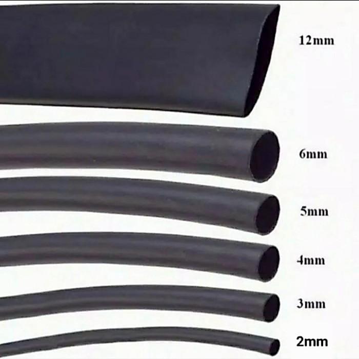 ISOLASI BAKAR 3 MM / HEAT SHRINK 3MM / SELANG BAKAR / SELONGSONG BAKAR