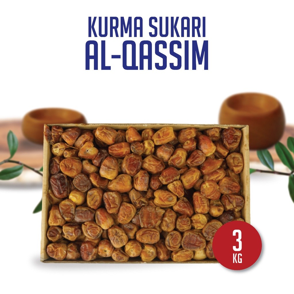 Sukari 3kg - Sukari fresh 3kg - kurma sukari 3kg - kurma 3kg - sukari fresh - sukari al qasim