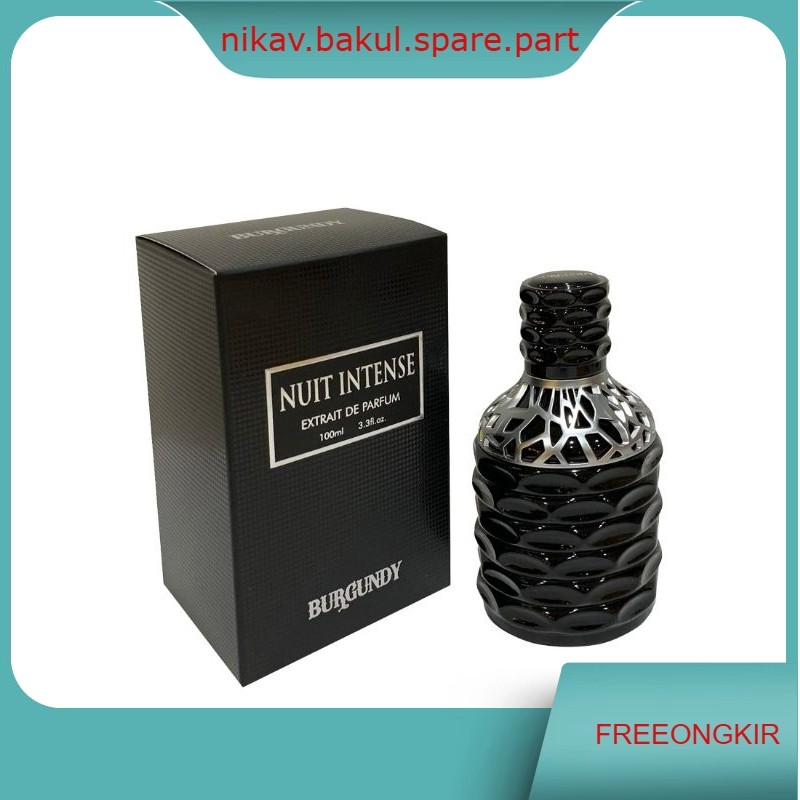 Burgundy NUIT INTENSE Extrait de Parfum 100ml