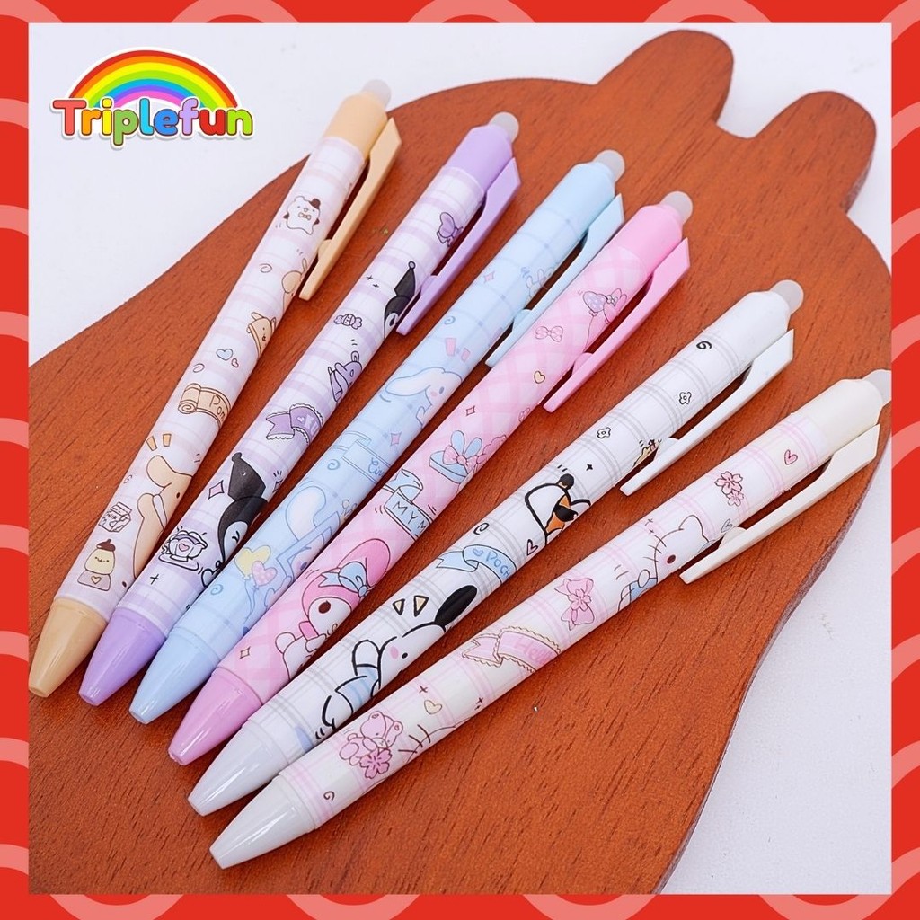 

Pena Mekanik Hapus Sanrio X1003 0,5 mm Pulpen Bolpen Bolpoin Erasable Bisa Dihapus Hapusan Pen Tinta