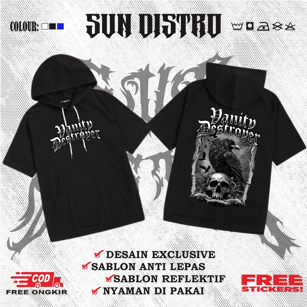 Ts-HOODIE NETRAL VANITY DESTROYER TS HOODIE NETRAL TERBARU - TS HOODIE NETRAL BROTHERHOOD - TSHOODIE