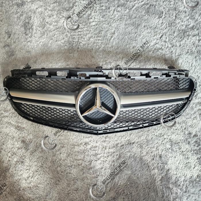 GRILL TIPE AMG MERCEDES BENZ W212 FACELIFT 2013-2016 GRILLE MERCY W212 - SILVER