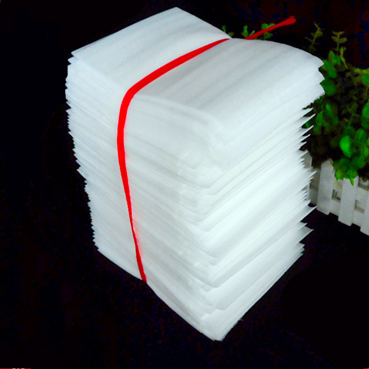 

Pearl Cotton Padded Shipping Pouches White PEP translucet Packaging Bags Shockproof bubble New epe Package Papers Foamed Bags