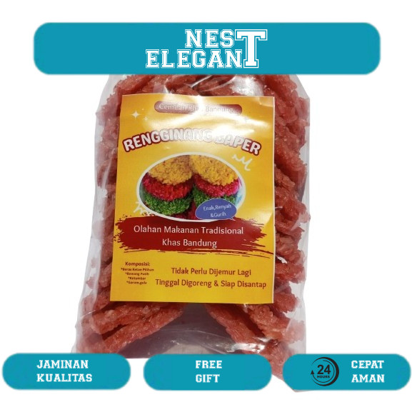 

Rengginang Mentah Siap Goreng Rasa Bawang Terasi Tanpa Jemur/Rengginang Pedas Manis