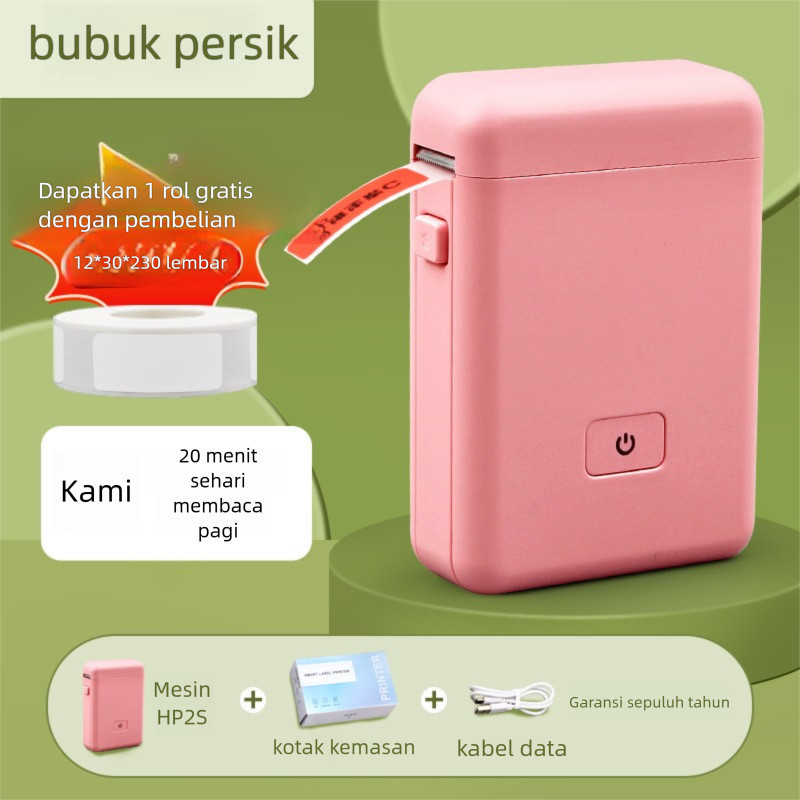 

Printer Label Termal Portabel Printer Label Bluetooth Printer Stiker Label