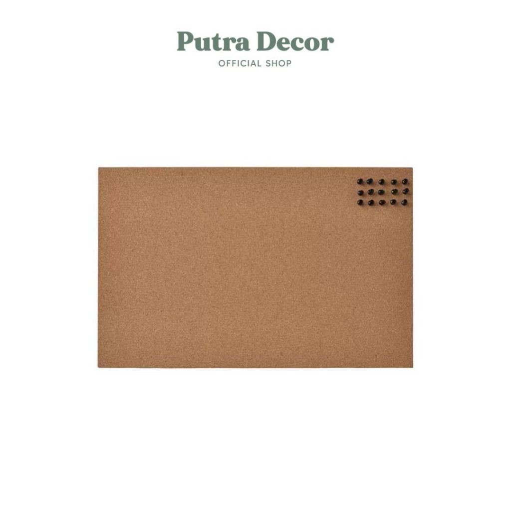 

BEST SELLING IKEA FLÖNSA Papan memo dengan pin, gabus, 52x33 cm FL6732