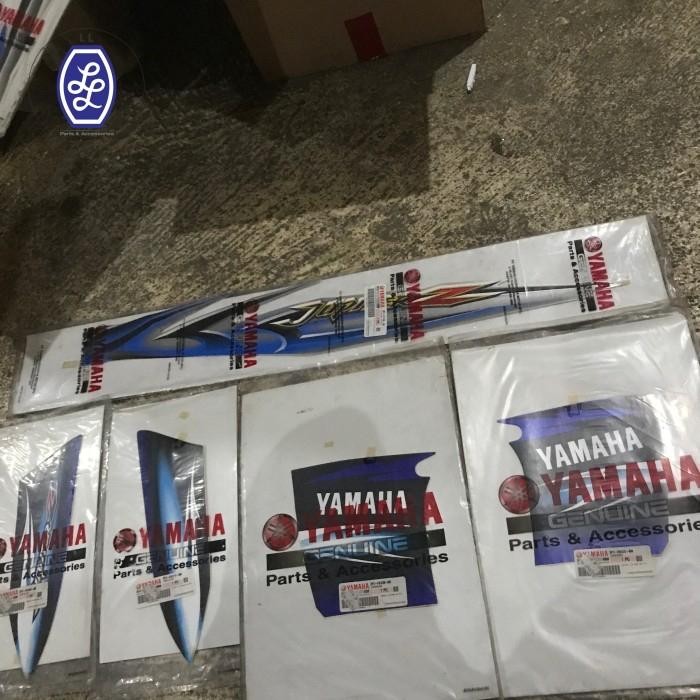 STICKER / STRIPING YAMAHA JUPITER Z 110 OLD/ BURHAN /2001-2008 SILVER/ MERAH/ BIRU ORIGINAL YGP