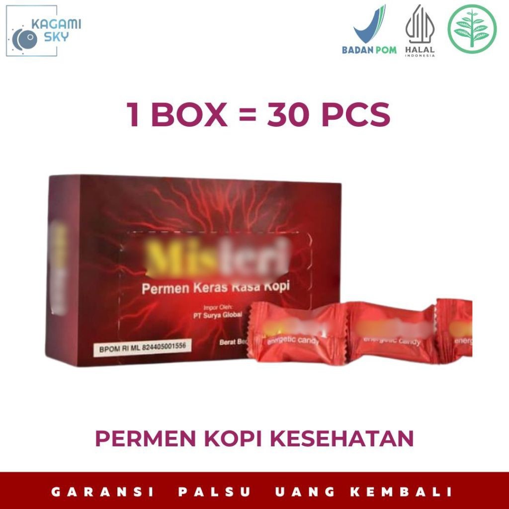 Misteri Candy - Permen Misteri Candy 1 Box Original BPOM