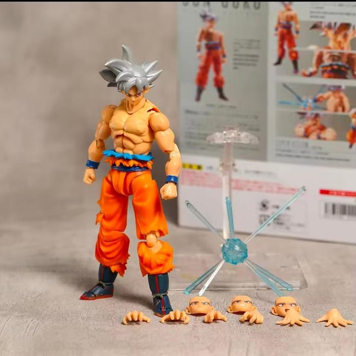 Shf Dragon Ball Super Son Goku Ultra Instict Saiyan Form KWS Figure