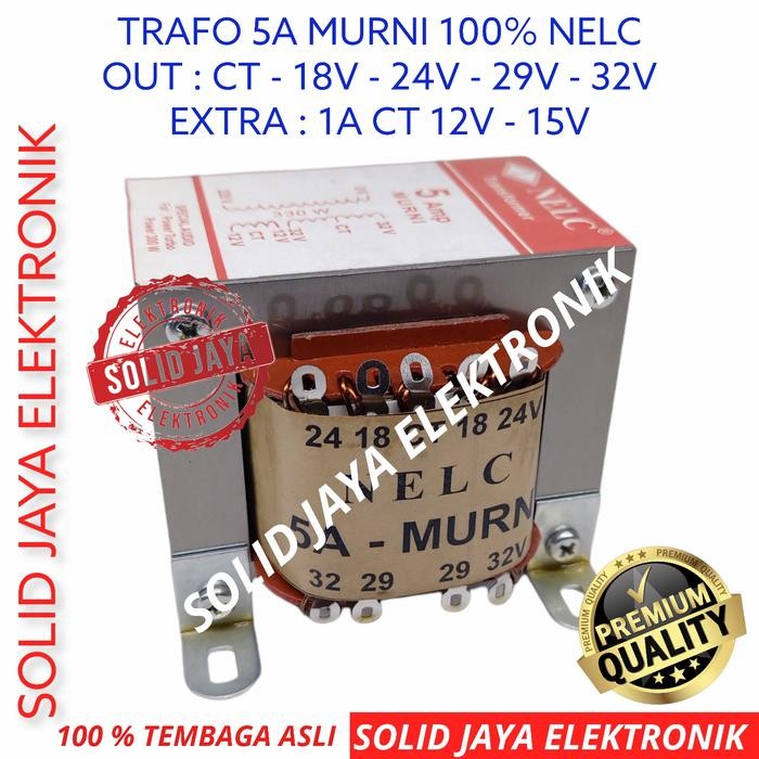 Travo 5A - 5 Ampere Murni CT 32 Volt Travo Murni