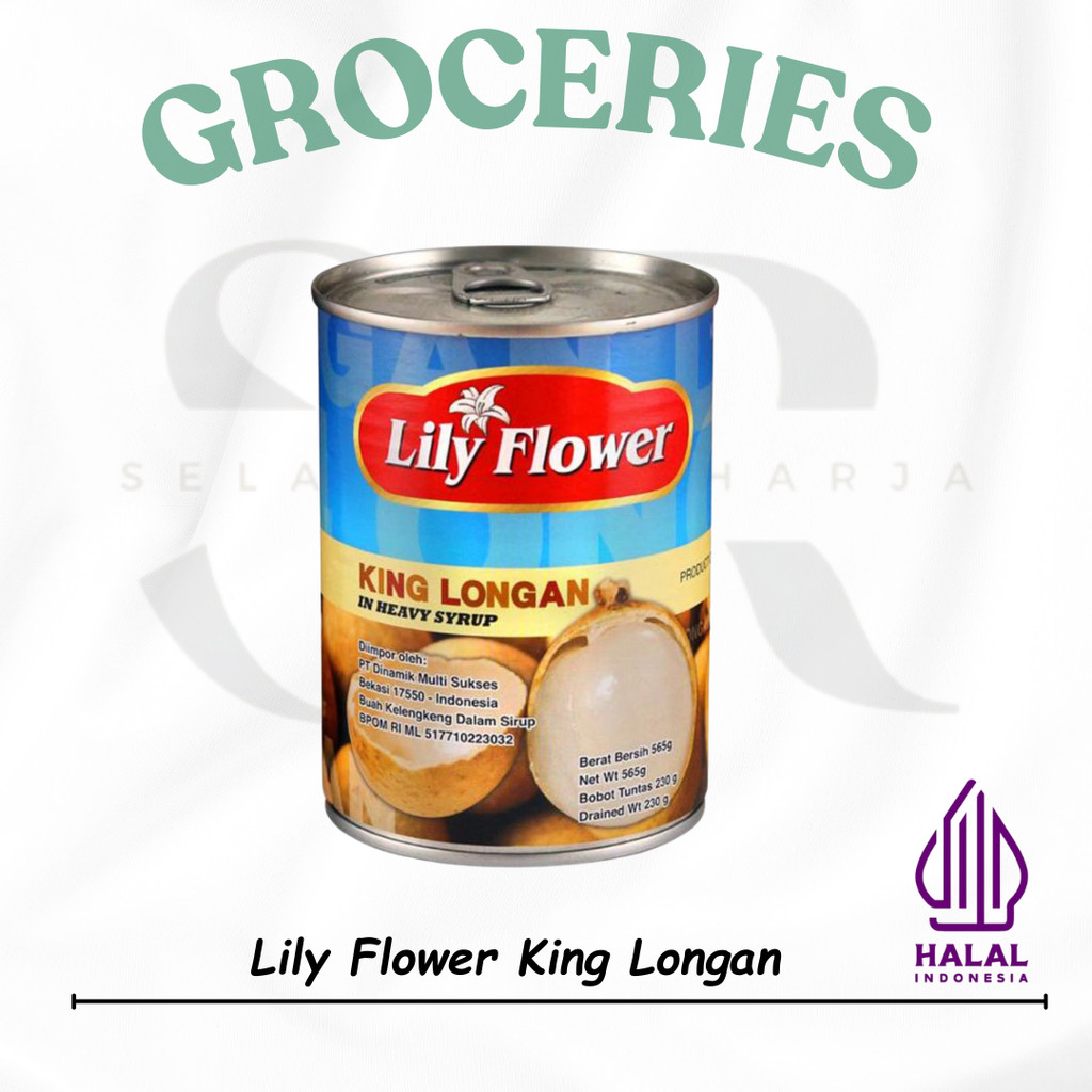 

Lily Flower King Longan Heavy Syrup 565gr