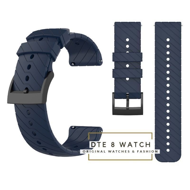 Strap Jam Tangan Silikon Rubber 24mm Swv Quick Release