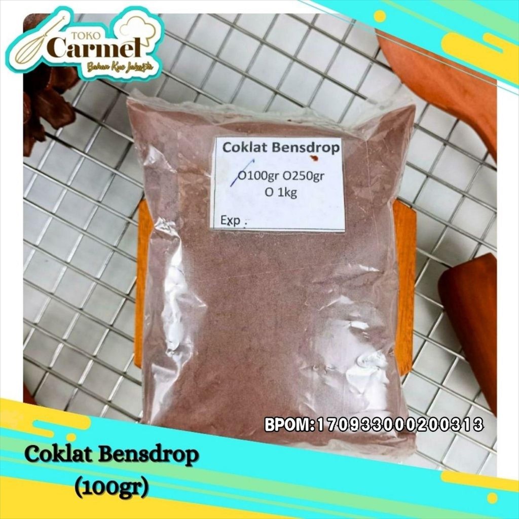 

Bensdrop Coklat Bubuk 100gr - Coklat Bubuk Premium 22/24