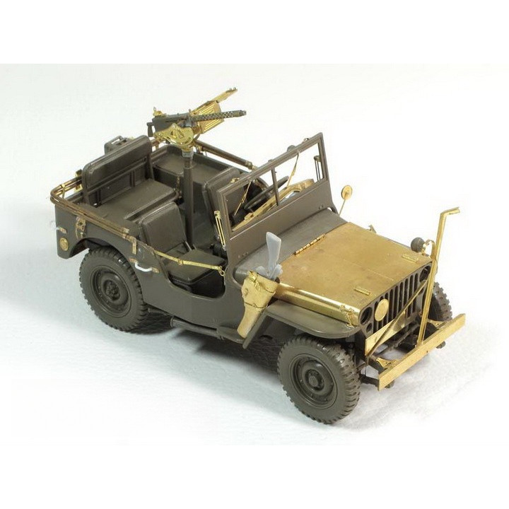 ETmodel E35-126 U.S.Willys MB Jeep Details up Metal Etching Parts for 1/35 TAMIYA 35219 Model Making