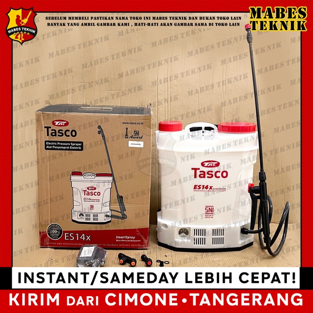 ALAT SEMPROT TASCO ES 14X 14 X ELEKTRIK 14 LITER SPRAYER HAMA