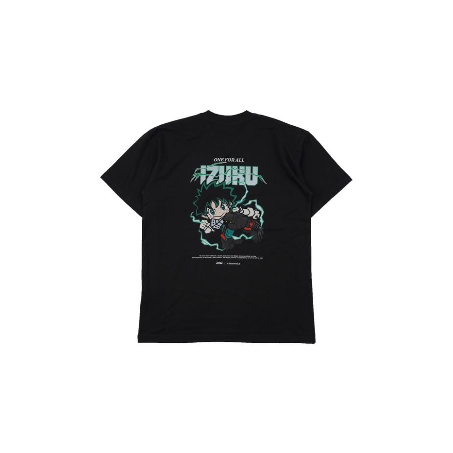 (COD) W.ESSENTIÈLS X FTH X My Hero Academia Chibi Plus Ultra Midoriya Tee - XL