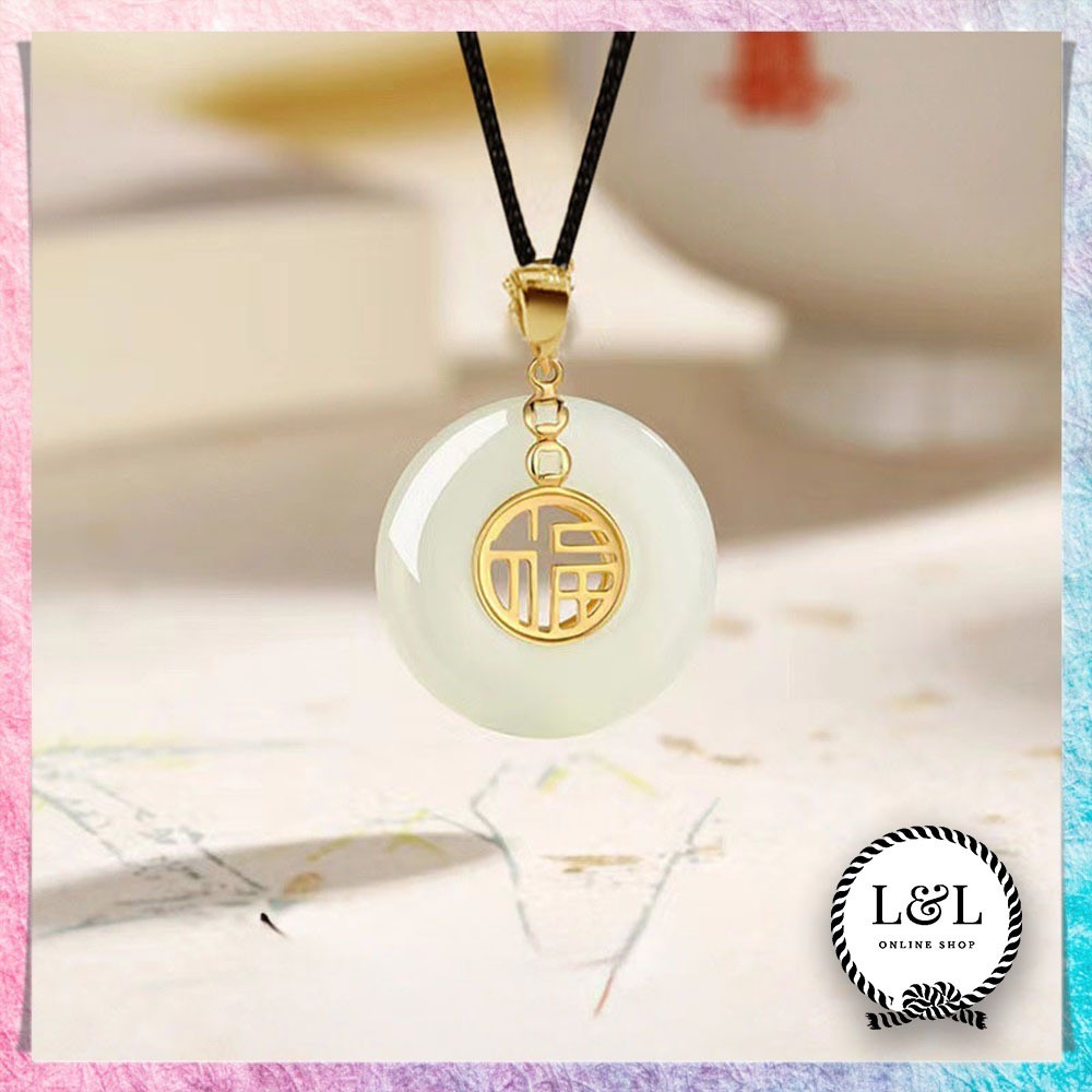 Jewelry Fashion Kalung Giok Tampil Mewah & Fashionable Kalung Batu Giok Elegan Aksesoris Stylish Kla