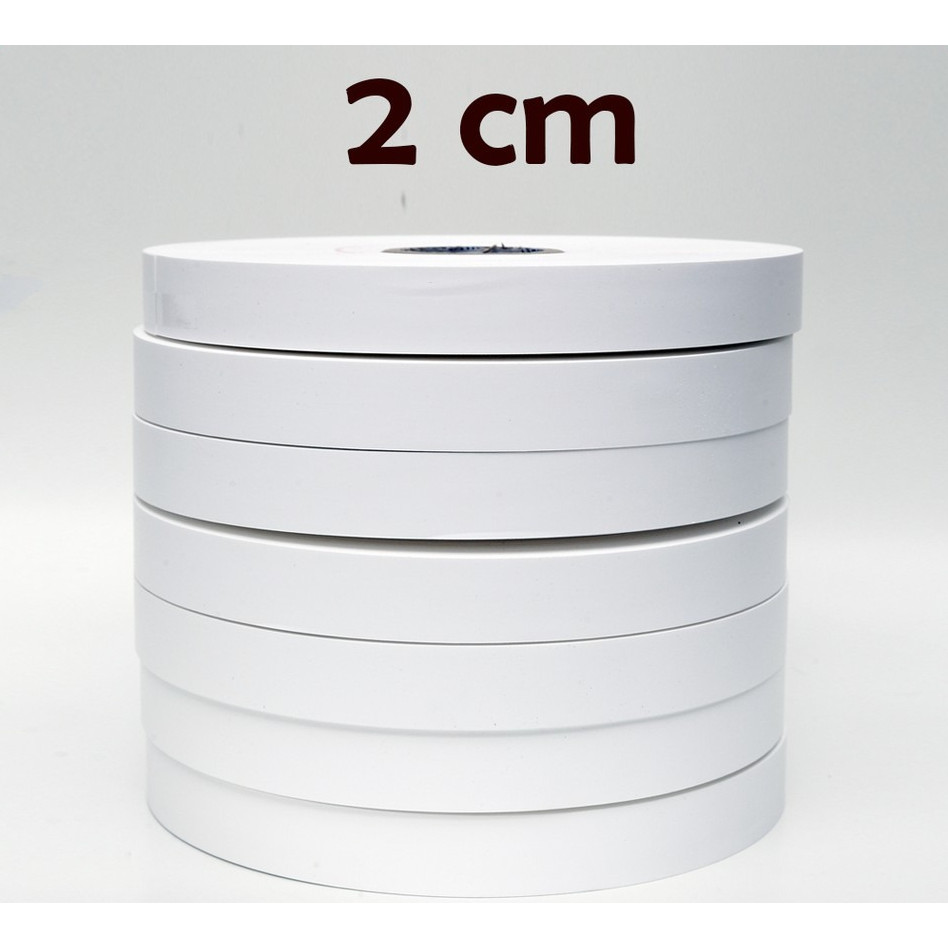 

CORNELSTORE Pita Laundry Taffeta Label Penanda Roll Kain Kertas 20 mm 2cm 200meter