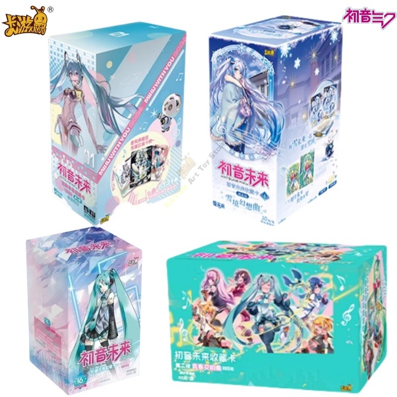 KAYOU Genuine Hatsune Miku Card First Package Series Animation Game Collection Card SE Peripheral Ch