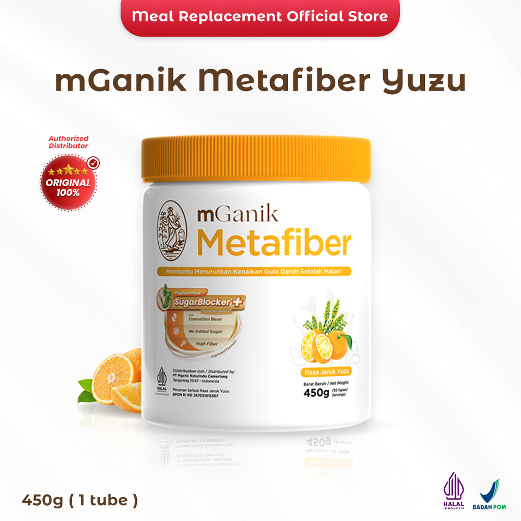 MGANIK Metafiber Yuzu - Suplemen Diabetes