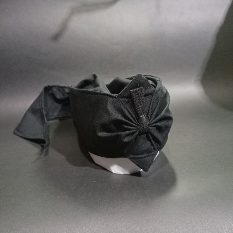 iket blangkon dewasa udeng sunda jawa polos hitam all size