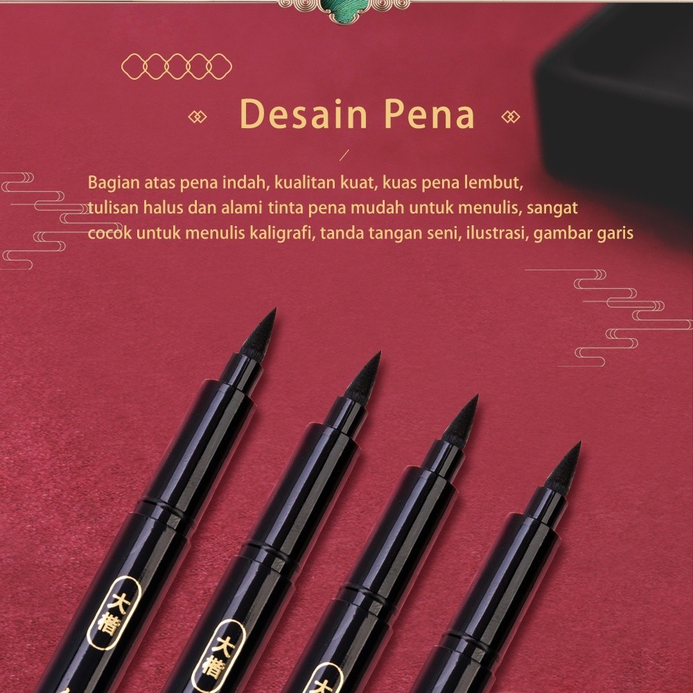 

Deli Calligraphy Pen / Pulpen Pena Kaligrafi Tebal dan Mudah Menyerap 75514
