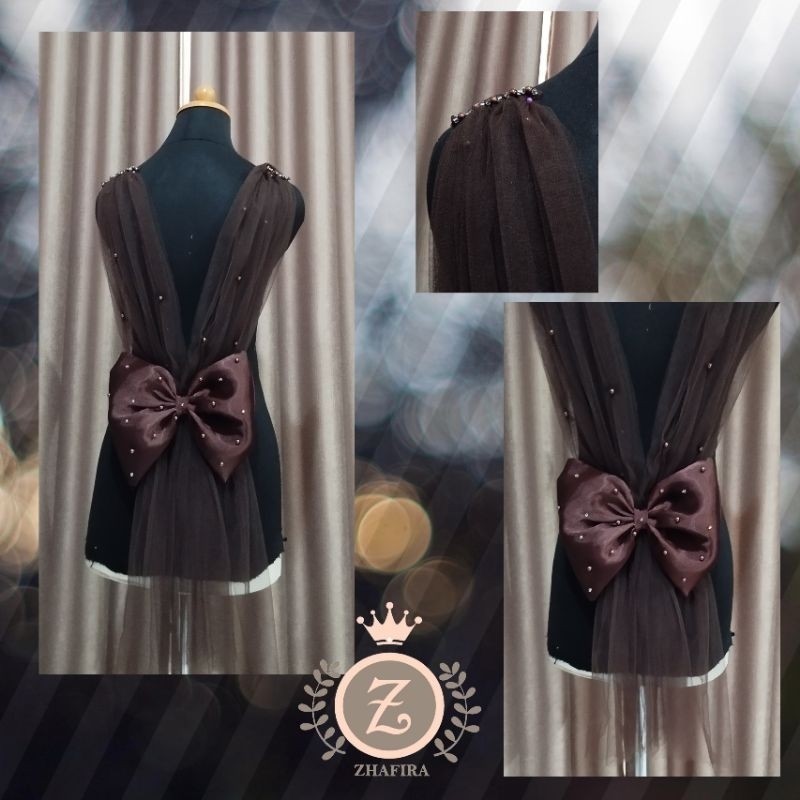 PROMO HIASAN BAHU PITA /HIASAN PUNDAK PITA/HIASAN SLENDANG BELAKANG PITA KEBAYA/SAYAP PITA KEBAYA KA