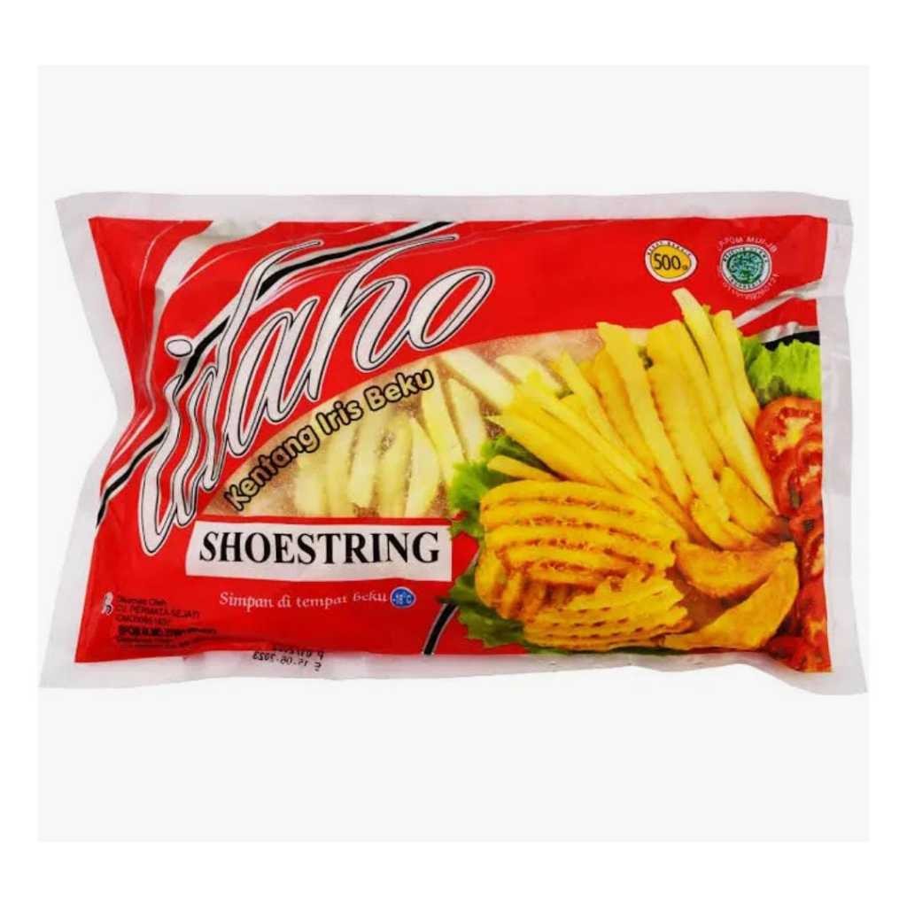 

IDAHO KENTANG SHOESTRING 500GR/ MC CAIN KENTANG BELGIA SHOESTRING 500GR