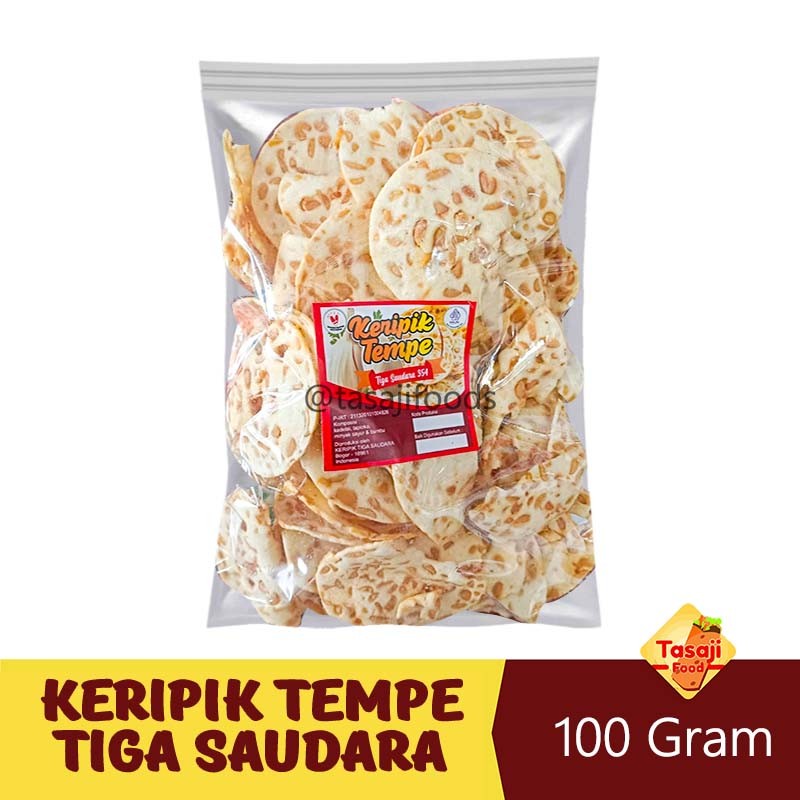 

Keripik Tempe Polos Tiga Saudara 354 Bogor 100 Gram