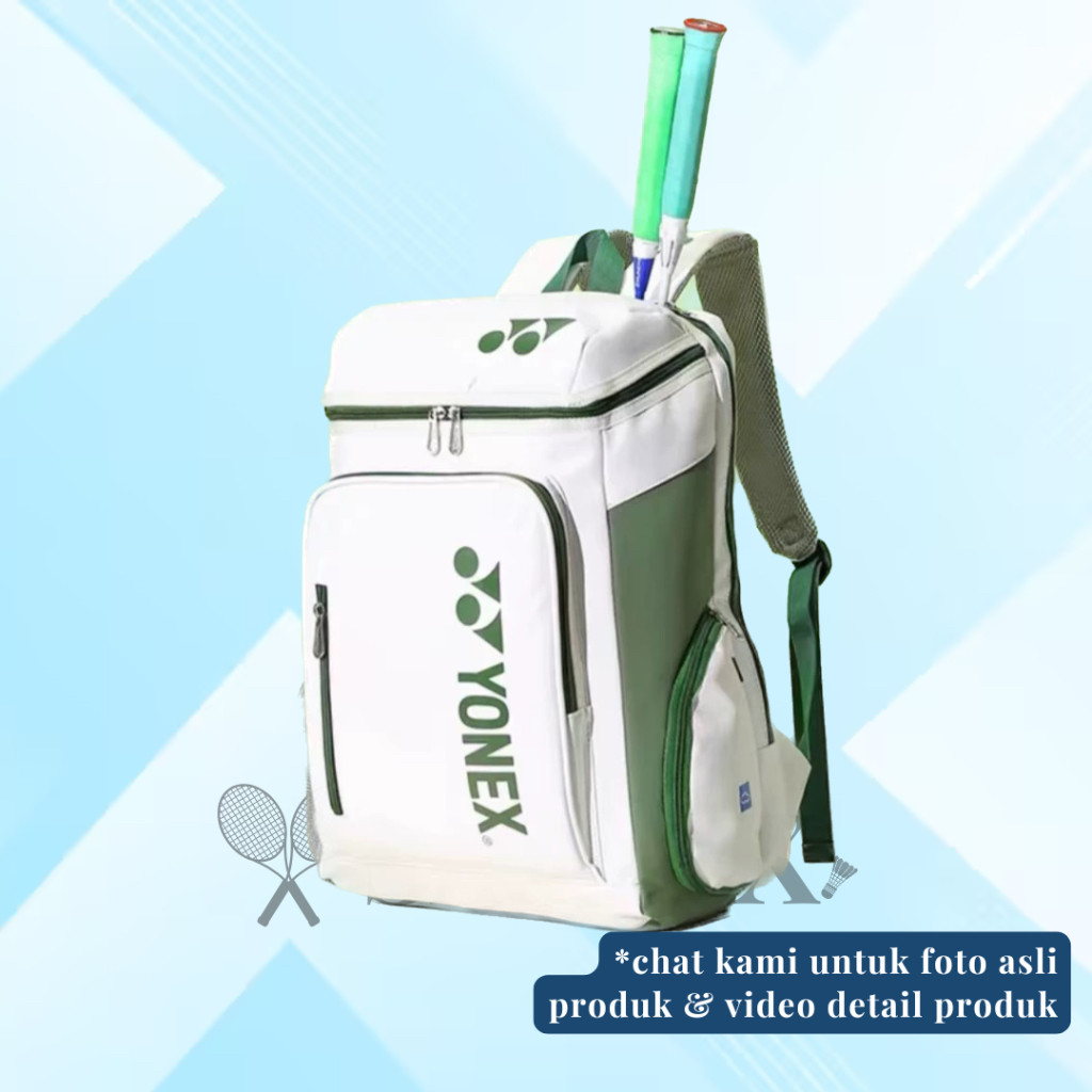 Tas Badminton Yonex Cewe Ransel Cowo Yy Lindan Bulutangkis