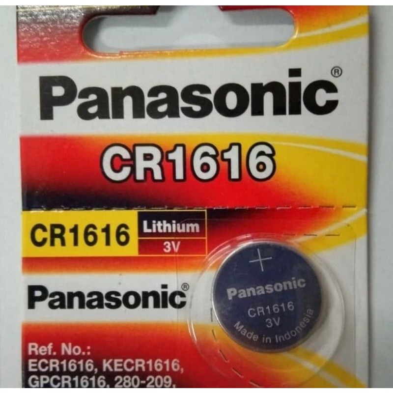 Baterai Panasonic CR 1616 3V Lithium Original CR1616