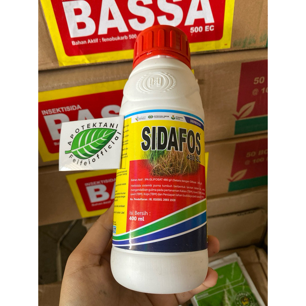 SIDAFOS 480SL 400ML / SIDAFOS 480SL 400 ML / SIDAFOS 400ML / SIDAFOS 400 ML HERBISIDA