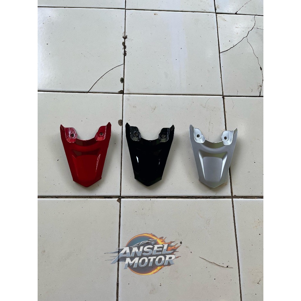 Pet Stop Pet Sambungan Body Bodi Belakang Vega ZR RR Hitam Silver Merah Maroon