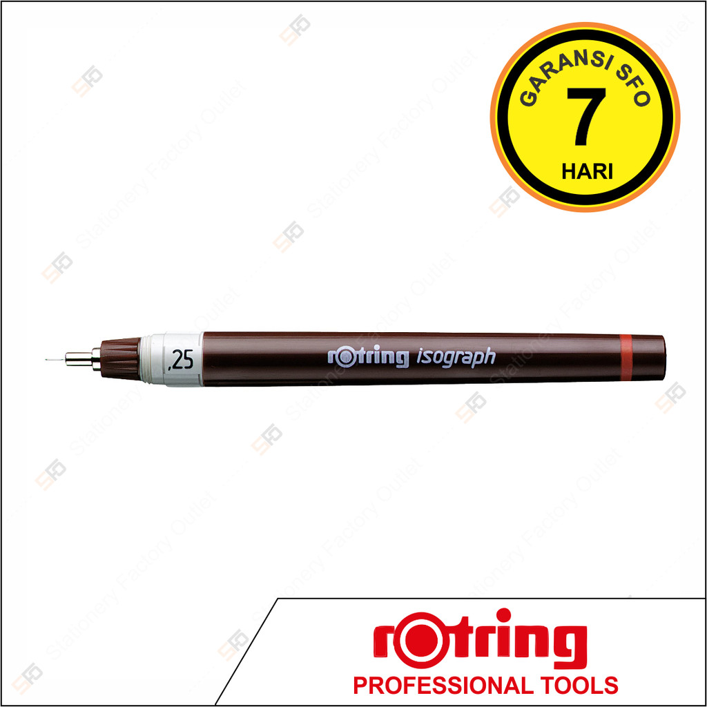 

Drawing Pen Rotring 0.25 mm - Rapido Isograph