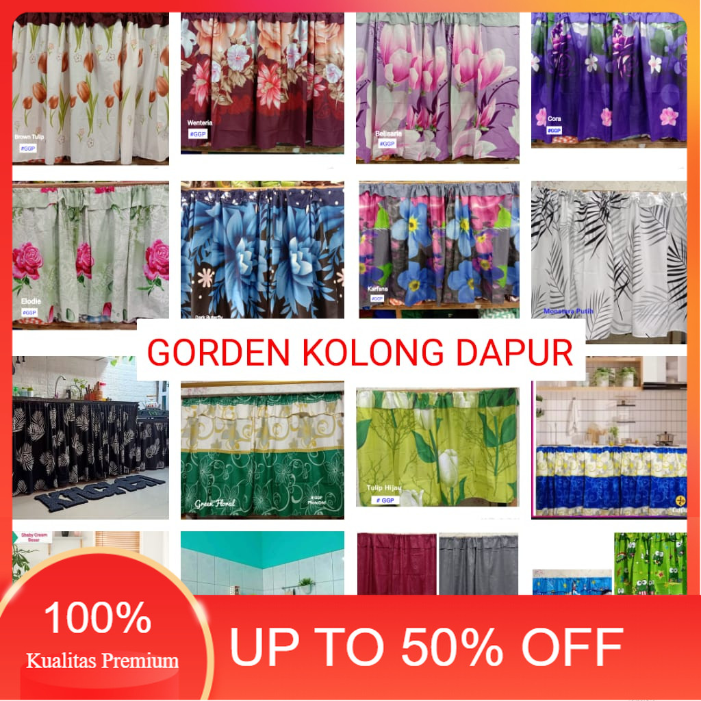 GROSIR Pekanbaru Tgl 6 September 2025 - Kolong Dapur- Gorden kolong dapur- gorden kolong FLASH SALE