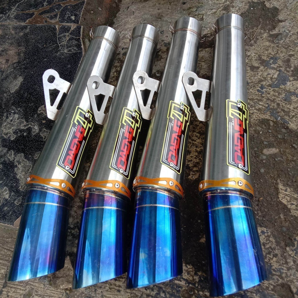 Silincer Daeng sai4 Knalpot Racing Jupiter z1 Sonic Satria Fu