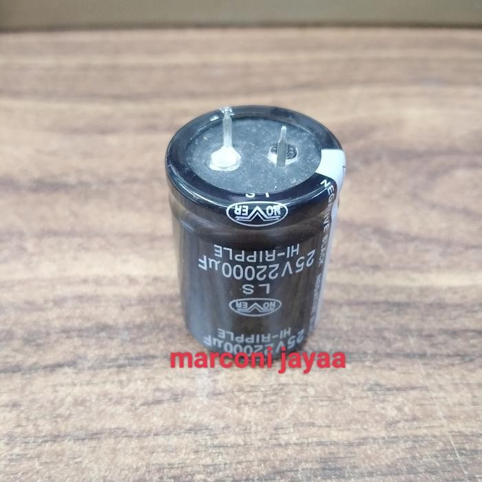 ARC16 kapasitor Elco 22000uf 25V 41mm x 30mm BEST