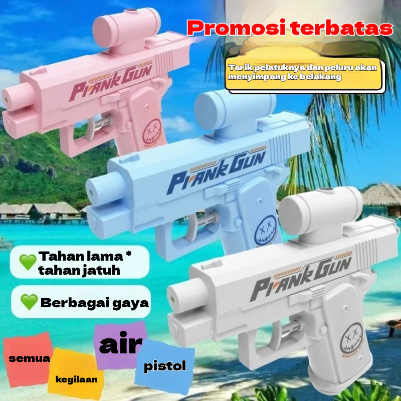 Creative inverted water spray gun toy, children's double-sided water spray toy, water fight, intrica