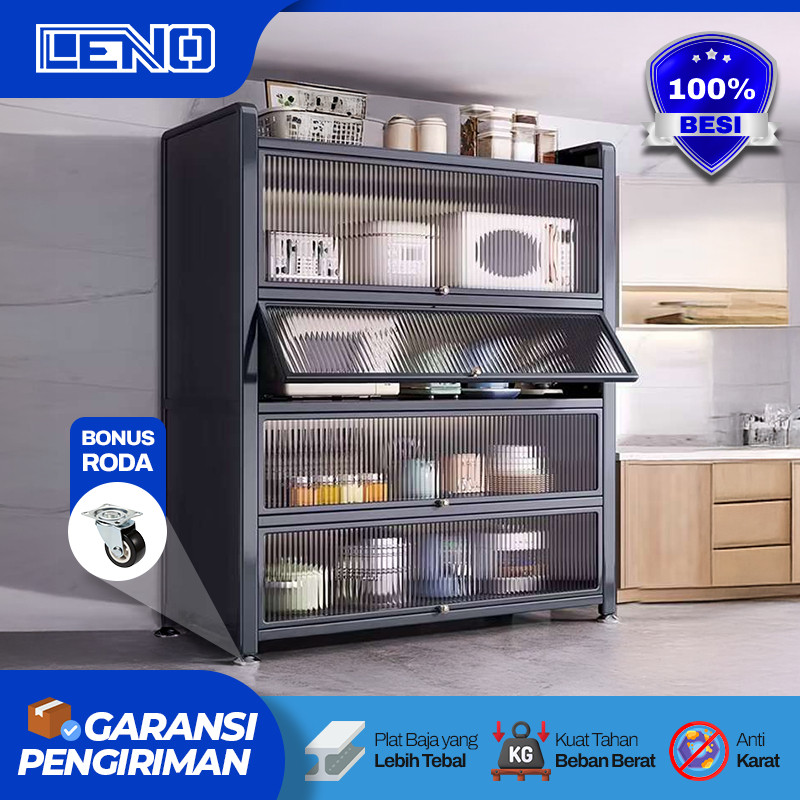 NESTWOOD LEMARI DAPUR ALUMINIUM LEMARI DAPUR SERBAGUNA MULTIFUNGSI LEMARI DAPUR STAINLESS STEEL LEMA
