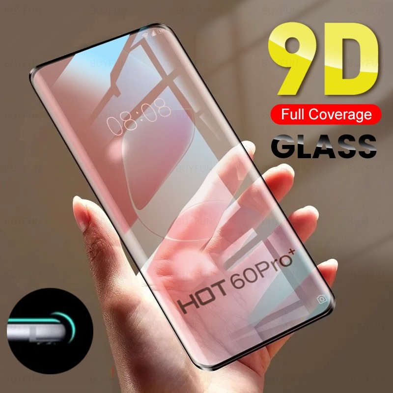 PREMIUM GLASS - INFINIX HOT 60 PRO PLUS / NOTE EDGE 5G TEMPERED GLASS FULL COVER HIGH QUALITY