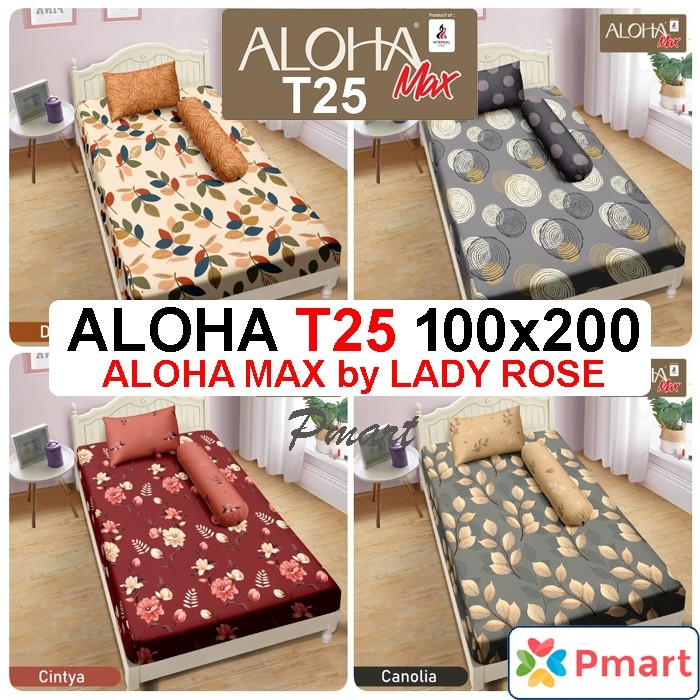 SPREI ALOHA 100x200 / SPREI ALOHA SINGLE / SPREI POLOS 100x200