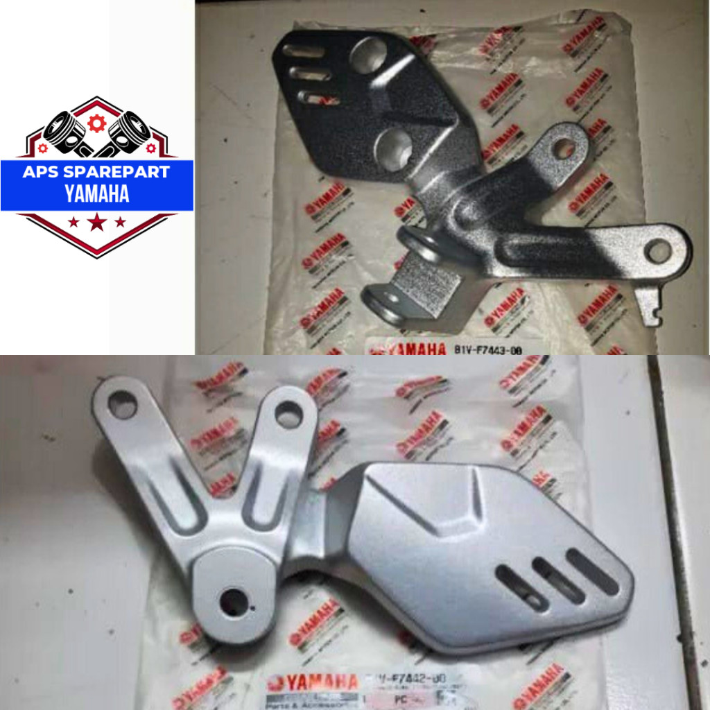 TERLARIS ORIGINAL Footrest-Dudukan Footstep Bagian Depan Kiri/kanan  XSR 155 Asli B1V-F7442-00 / B1V